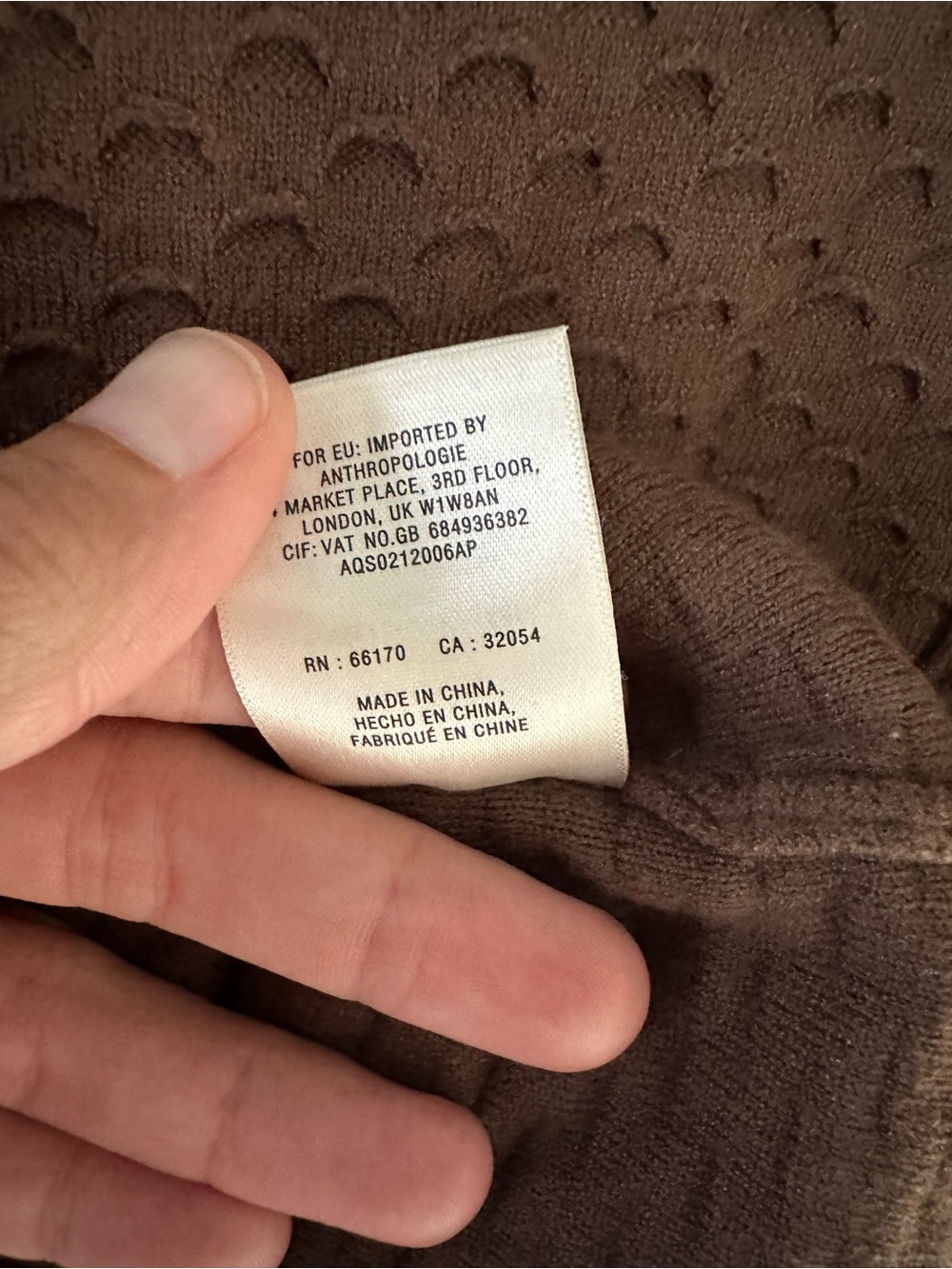 Anthropologie Sheer Puff-Sleeve Knit Blouse - Picture 7 of 7